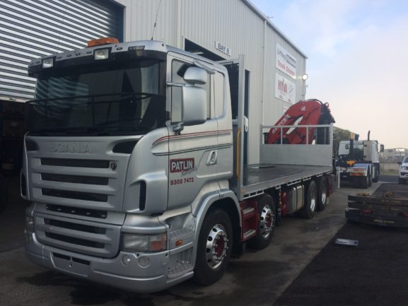 FERRARI 736-A4 FITTED TO A SCANIA R480 8x4 FOR PAITLIN TRANSPORT