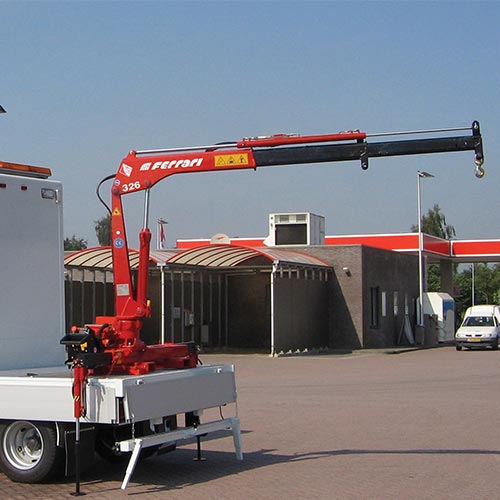Ferrari Truck Mounted Crane 326 Truck Cranes Geelong Melbourne