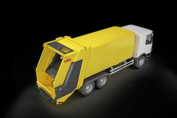 Hyva Refuse Collection Body Mega